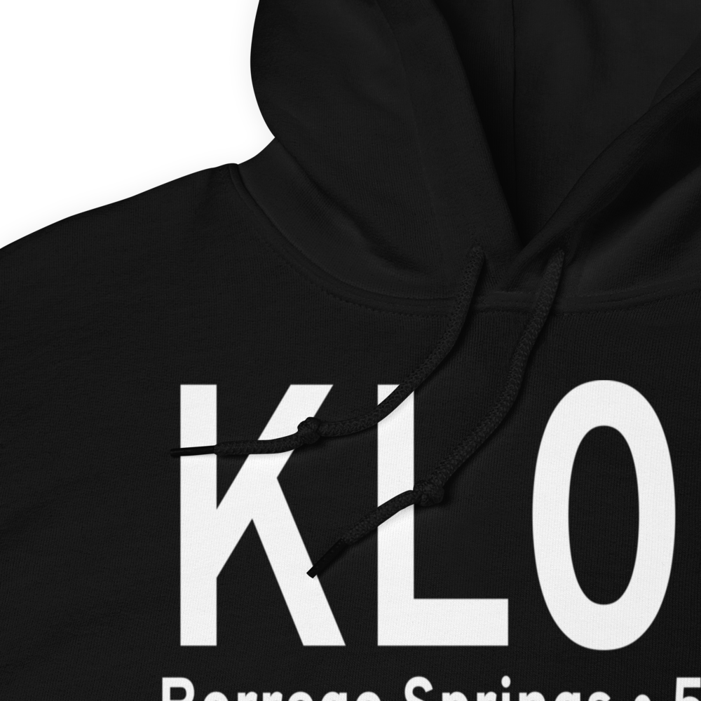 Borrego Valley Airport (KL08) ICAO Hoodie Sweatshirt 