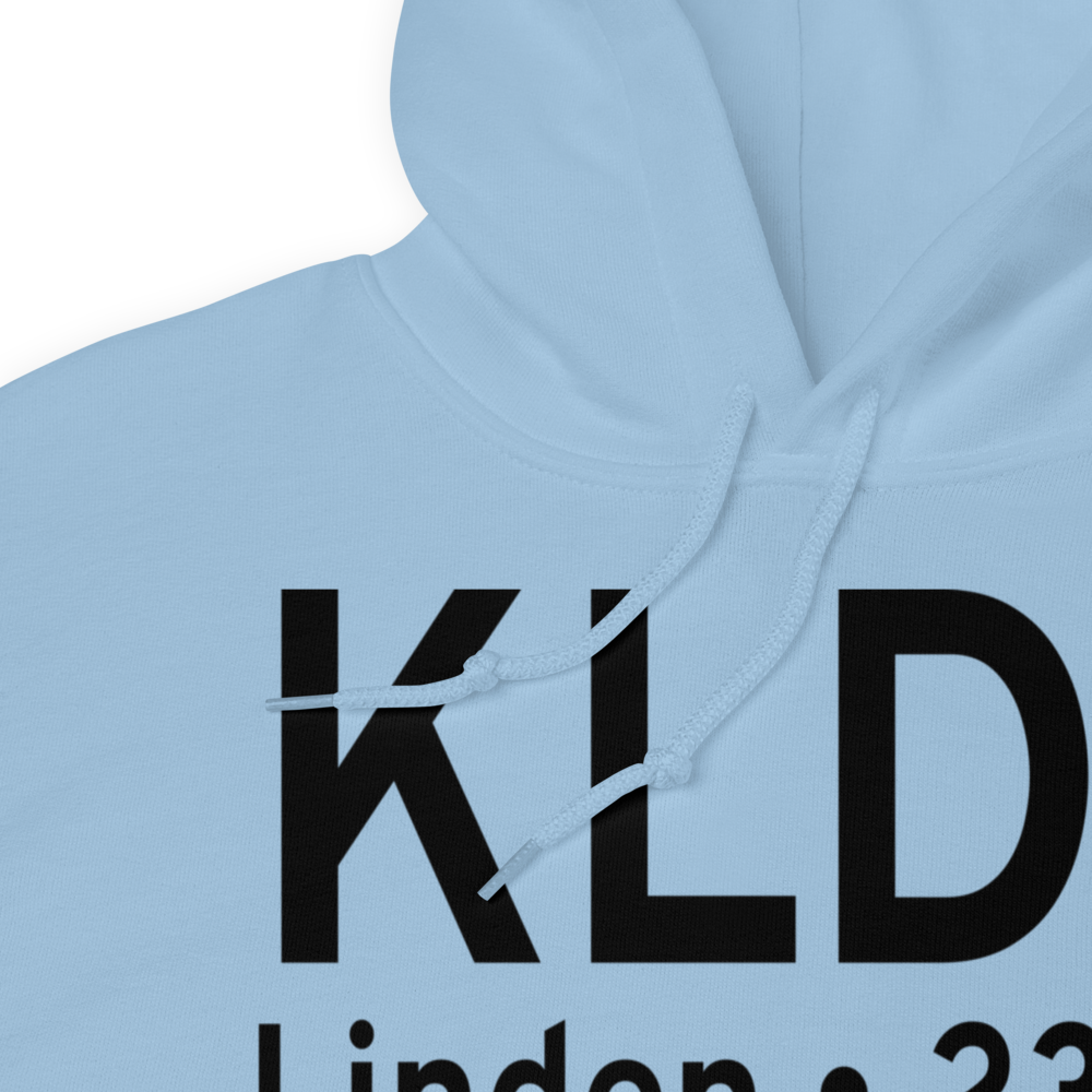 Linden Airport (KLDJ) ICAO Hoodie Sweatshirt 