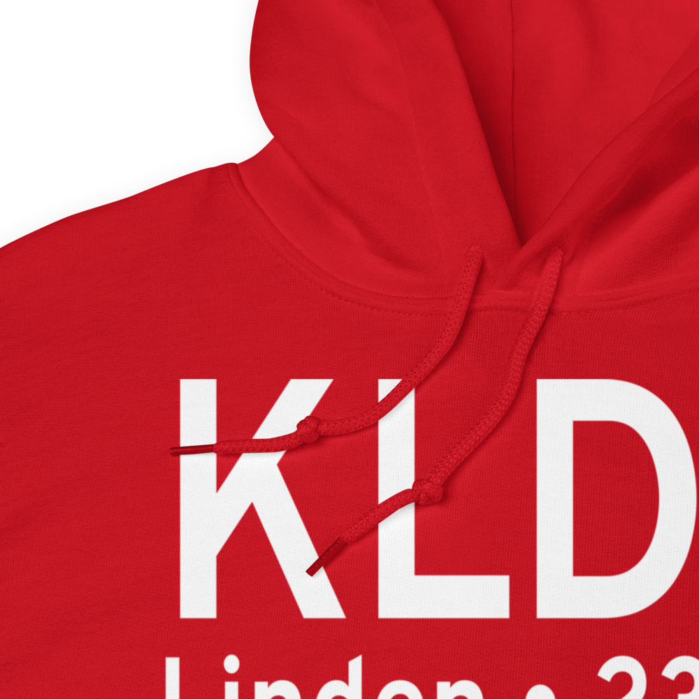 Linden Airport (KLDJ) ICAO Hoodie Sweatshirt 