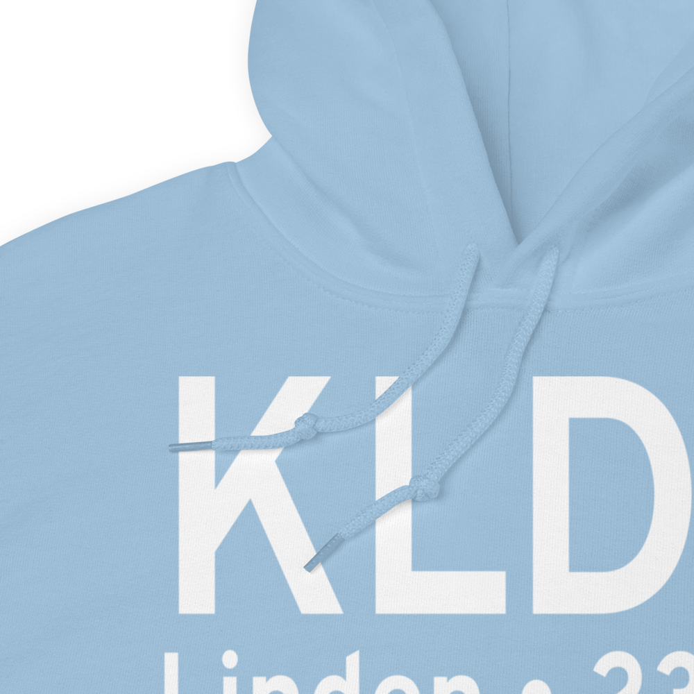 Linden Airport (KLDJ) ICAO Hoodie Sweatshirt 