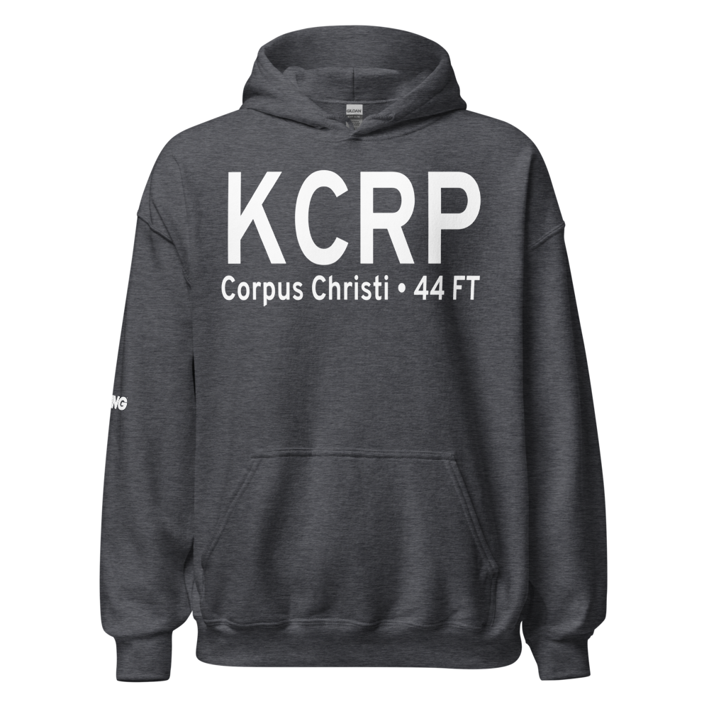 Corpus Christi International Airport (KCRP) ICAO Hoodie Sweatshirt 