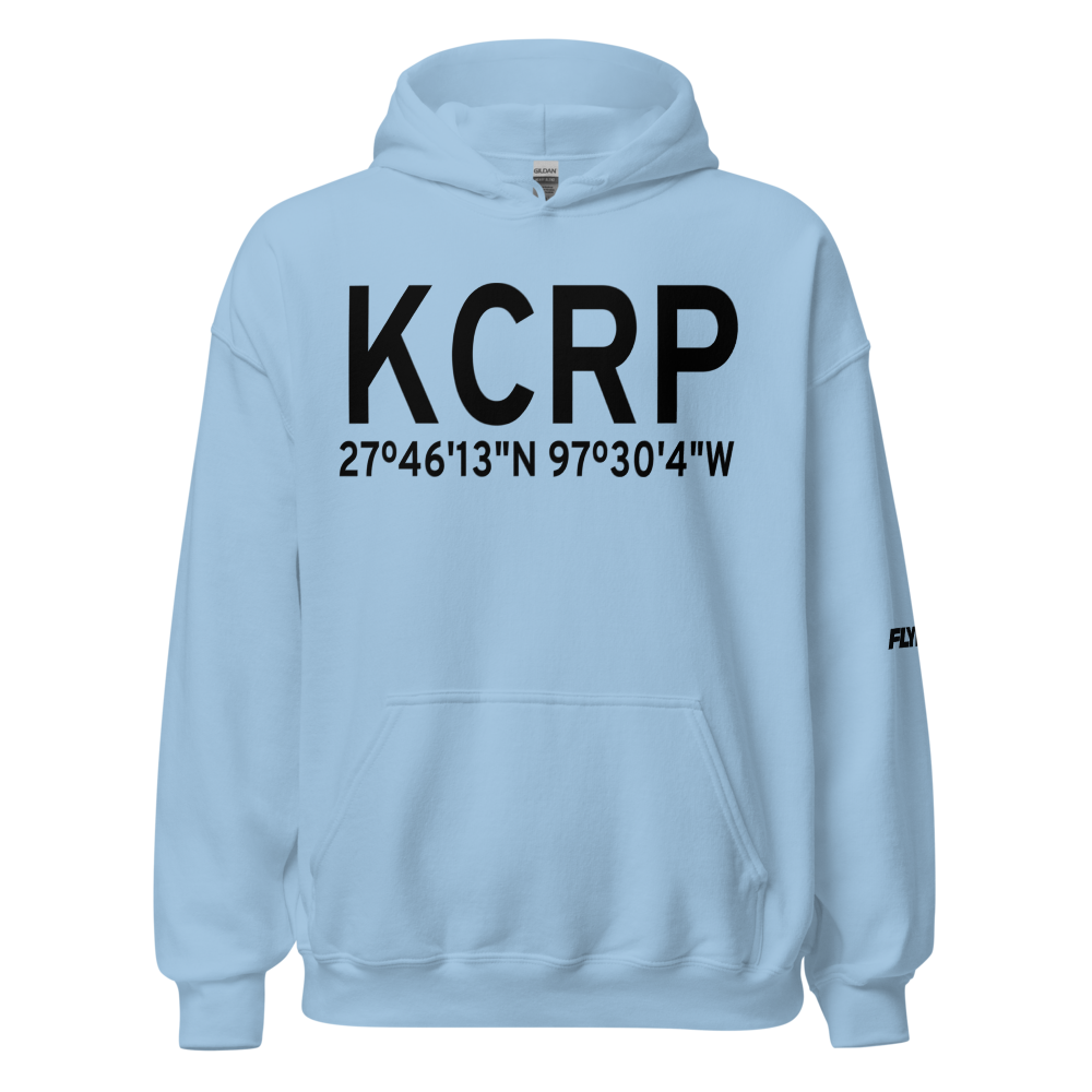 Corpus Christi International Airport (KCRP) ICAO Hoodie Sweatshirt 