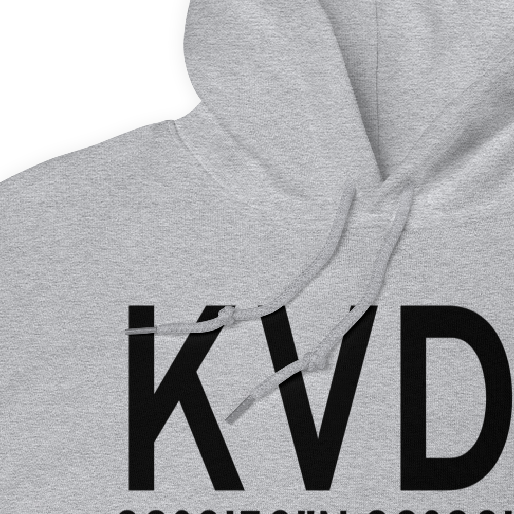 Tampa Executive Airport (KVDF) ICAO Hoodie Sweatshirt 