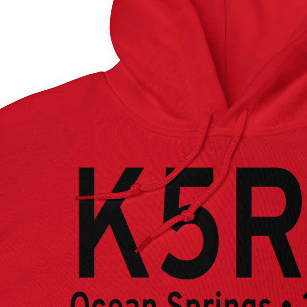 Ocean Springs Airport (K5R2) ICAO Hoodie Sweatshirt 
