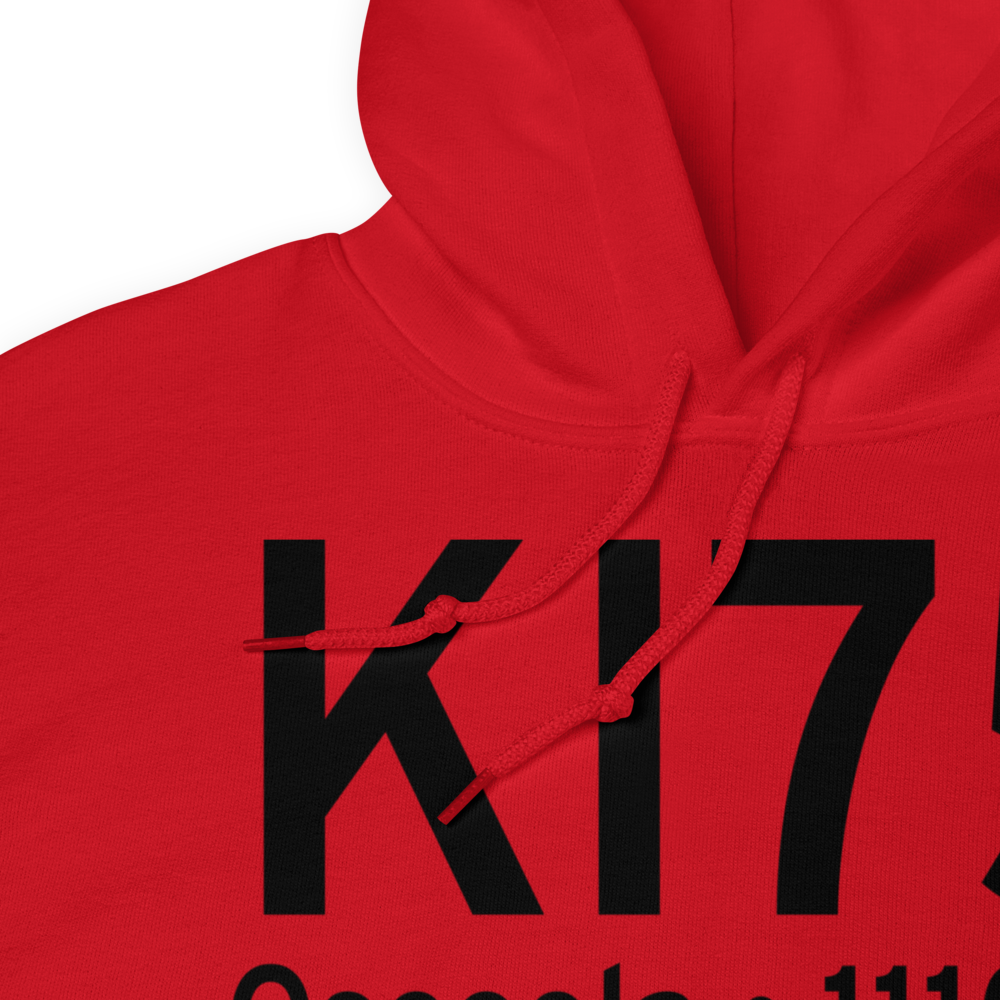 Osceola Municipal Airport (KI75) ICAO Hoodie Sweatshirt 