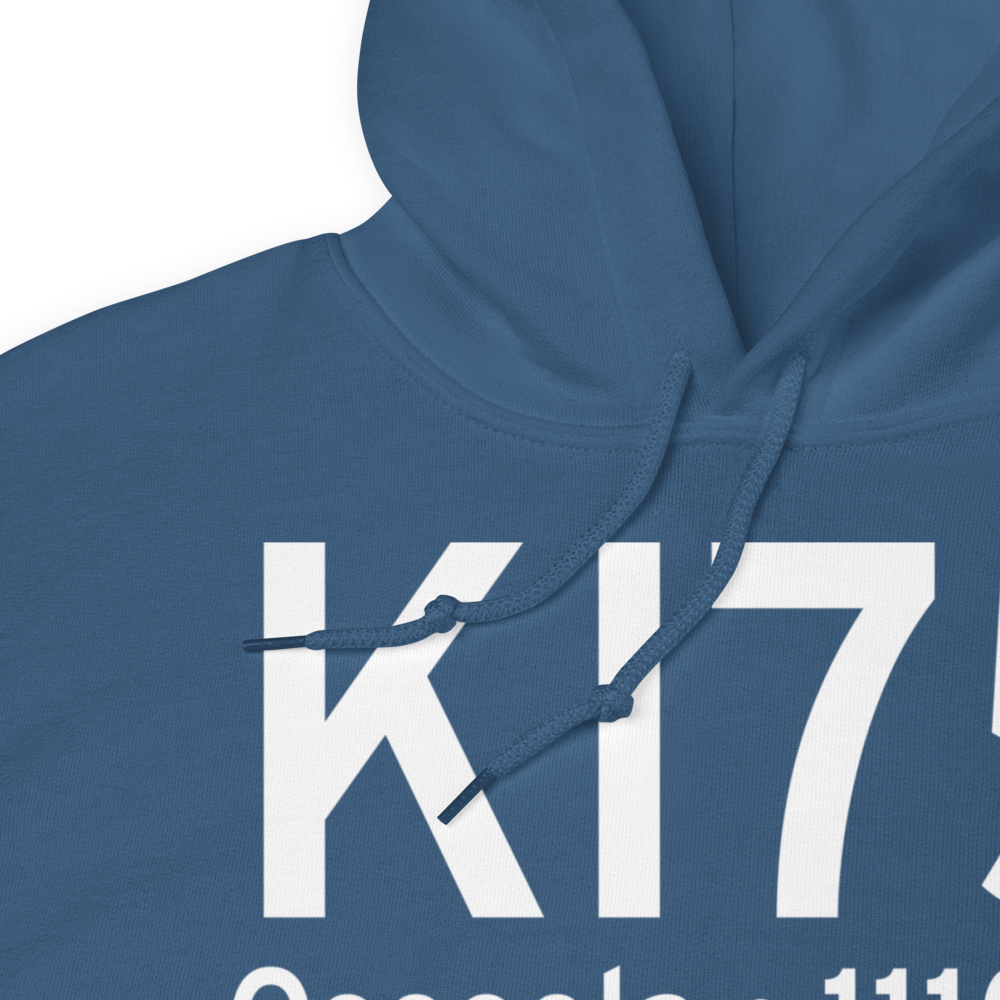 Osceola Municipal Airport (KI75) ICAO Hoodie Sweatshirt 