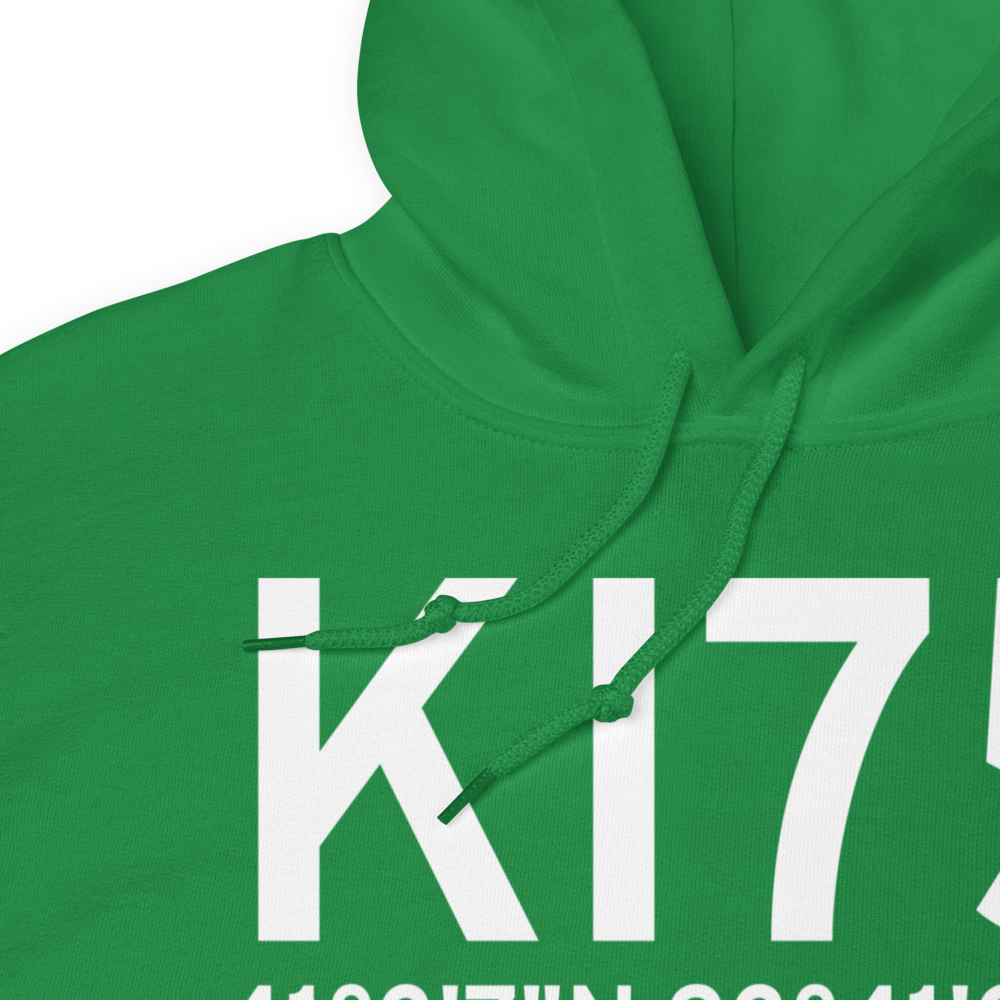 Osceola Municipal Airport (KI75) ICAO Hoodie Sweatshirt 