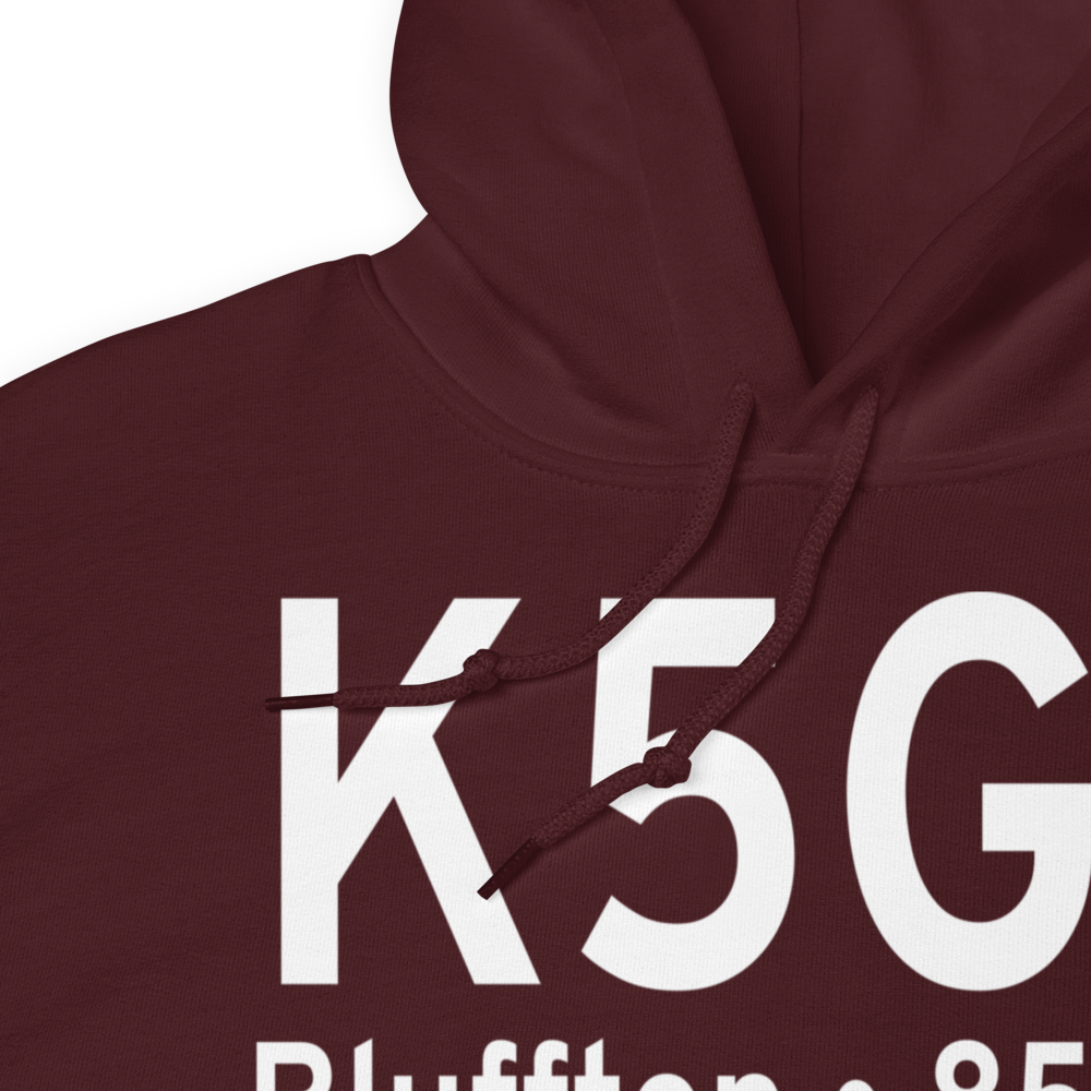 Bluffton Airport (K5G7) ICAO Hoodie Sweatshirt 