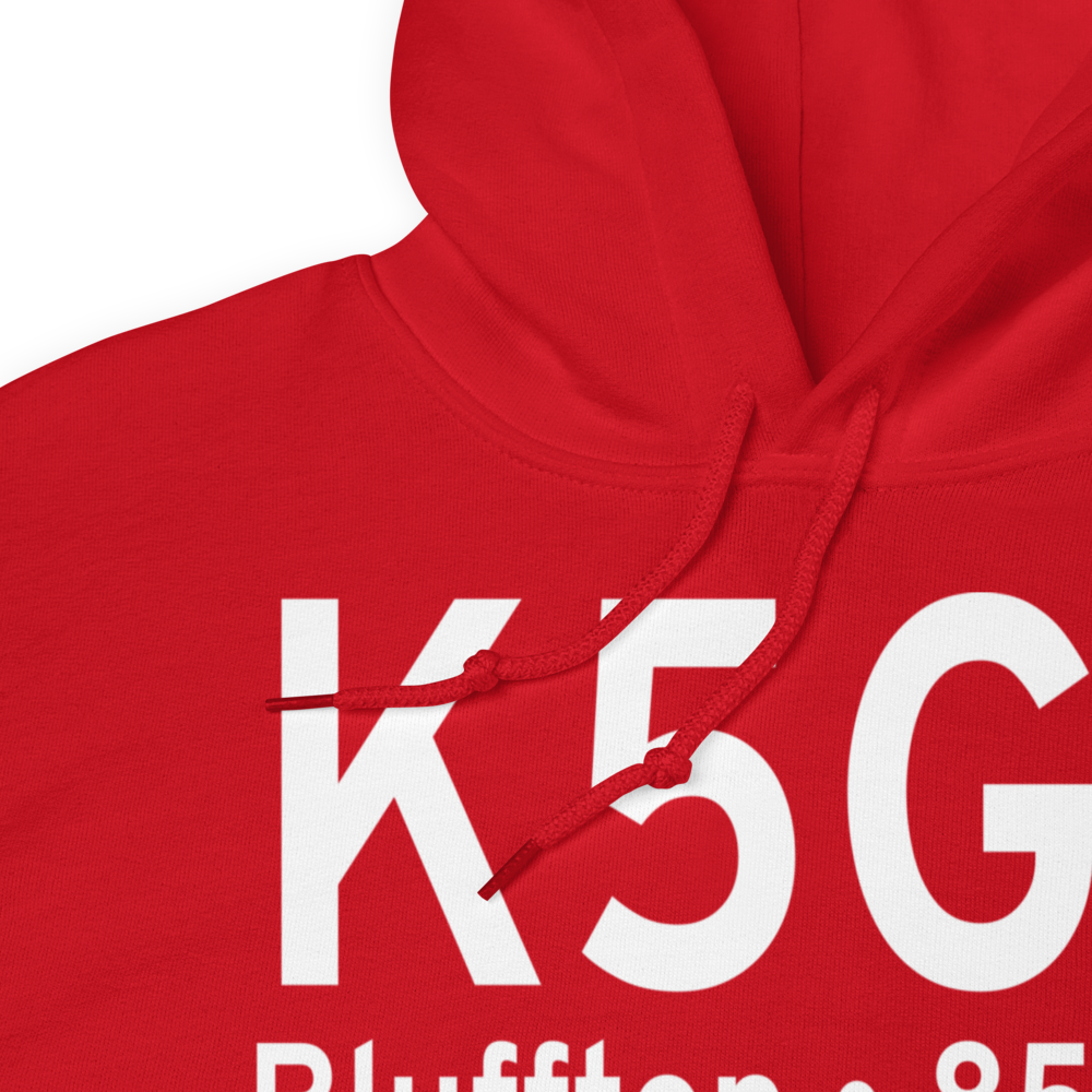 Bluffton Airport (K5G7) ICAO Hoodie Sweatshirt 