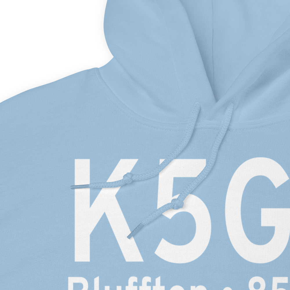 Bluffton Airport (K5G7) ICAO Hoodie Sweatshirt 