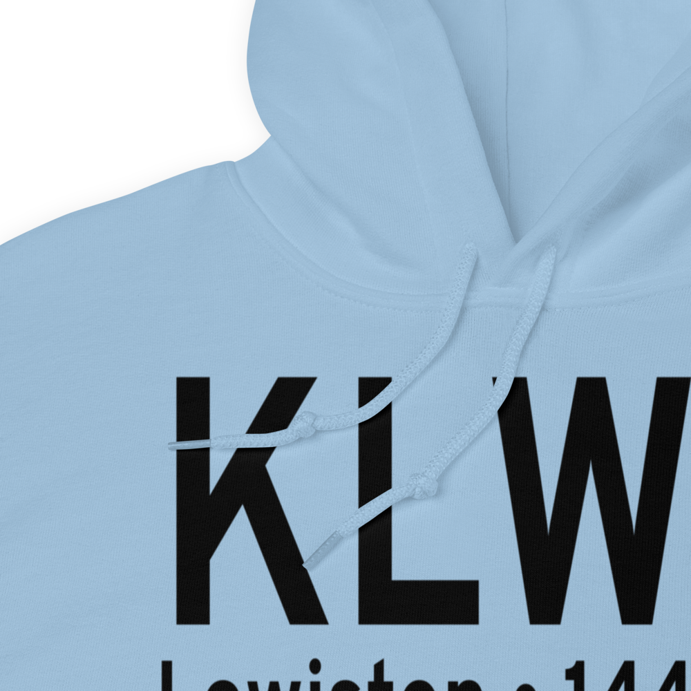Lewiston Nez Perce County Airport (KLWS) ICAO Hoodie Sweatshirt 