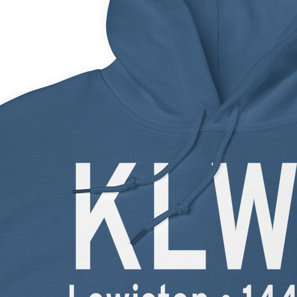 Lewiston Nez Perce County Airport (KLWS) ICAO Hoodie Sweatshirt 