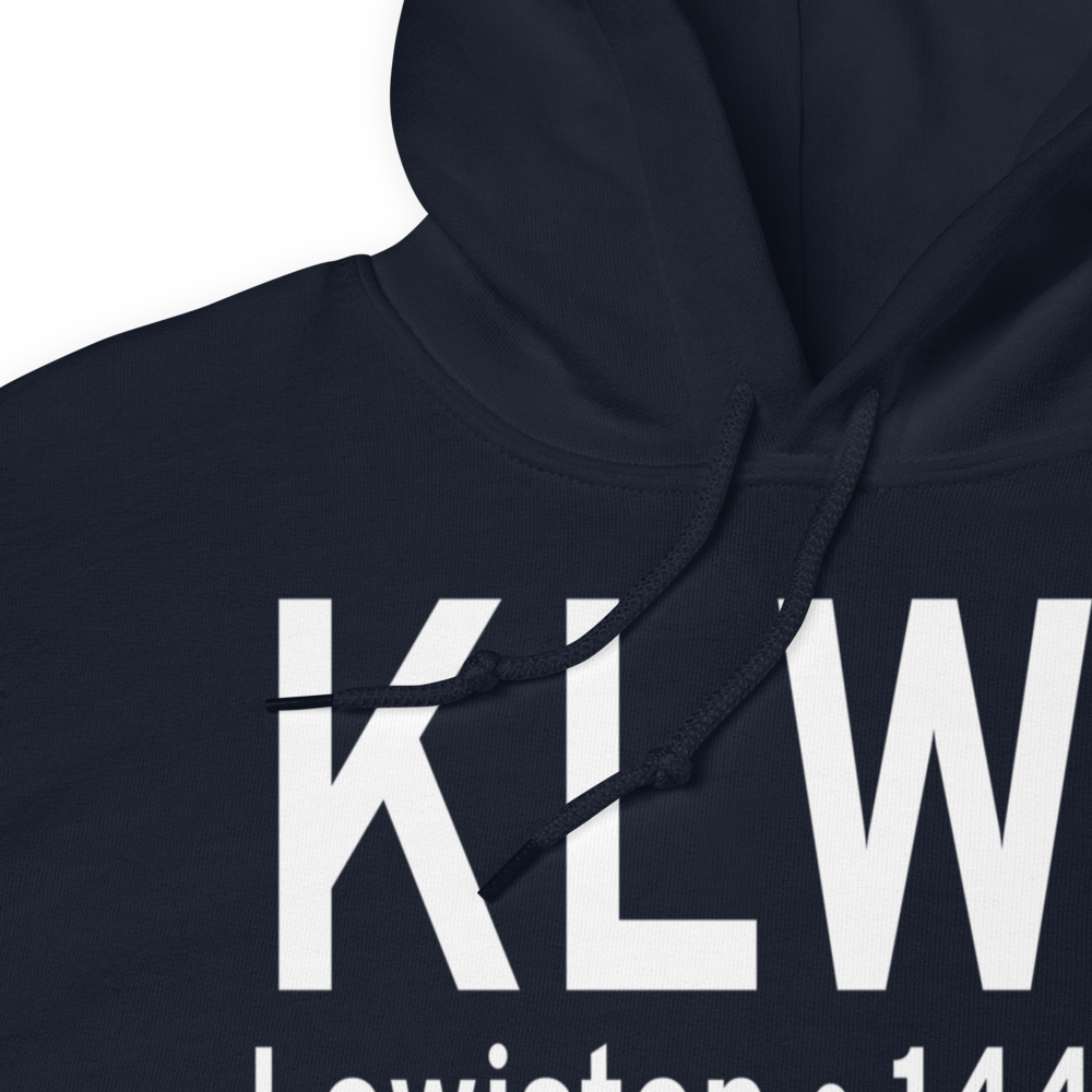Lewiston Nez Perce County Airport (KLWS) ICAO Hoodie Sweatshirt 
