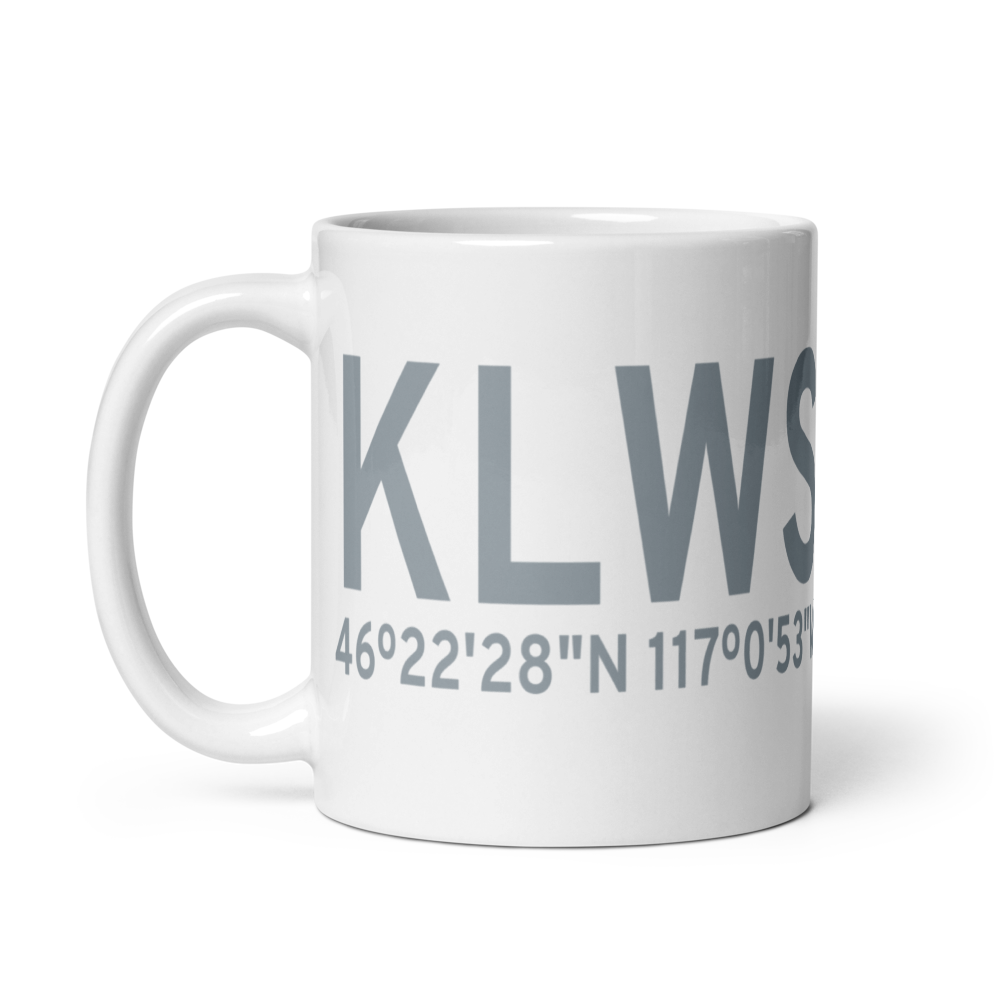 Lewiston Nez Perce County Airport (KLWS) ICAO Mug 
