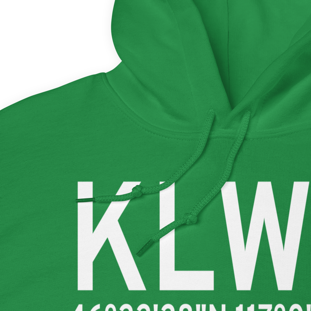 Lewiston Nez Perce County Airport (KLWS) ICAO Hoodie Sweatshirt 