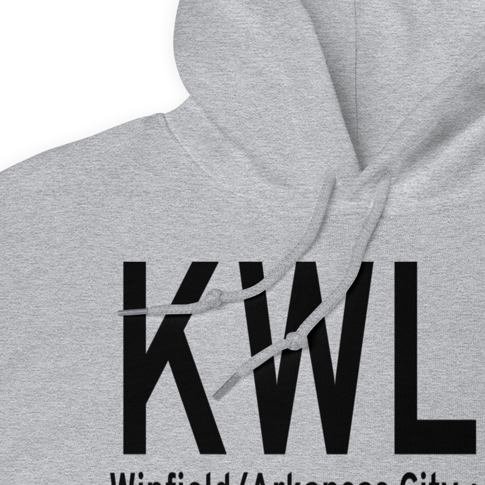 Strother Field (KWLD) ICAO Hoodie Sweatshirt 