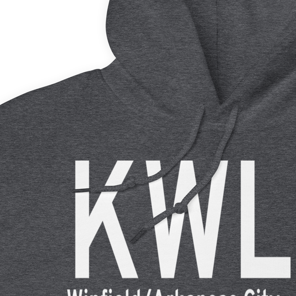 Strother Field (KWLD) ICAO Hoodie Sweatshirt 