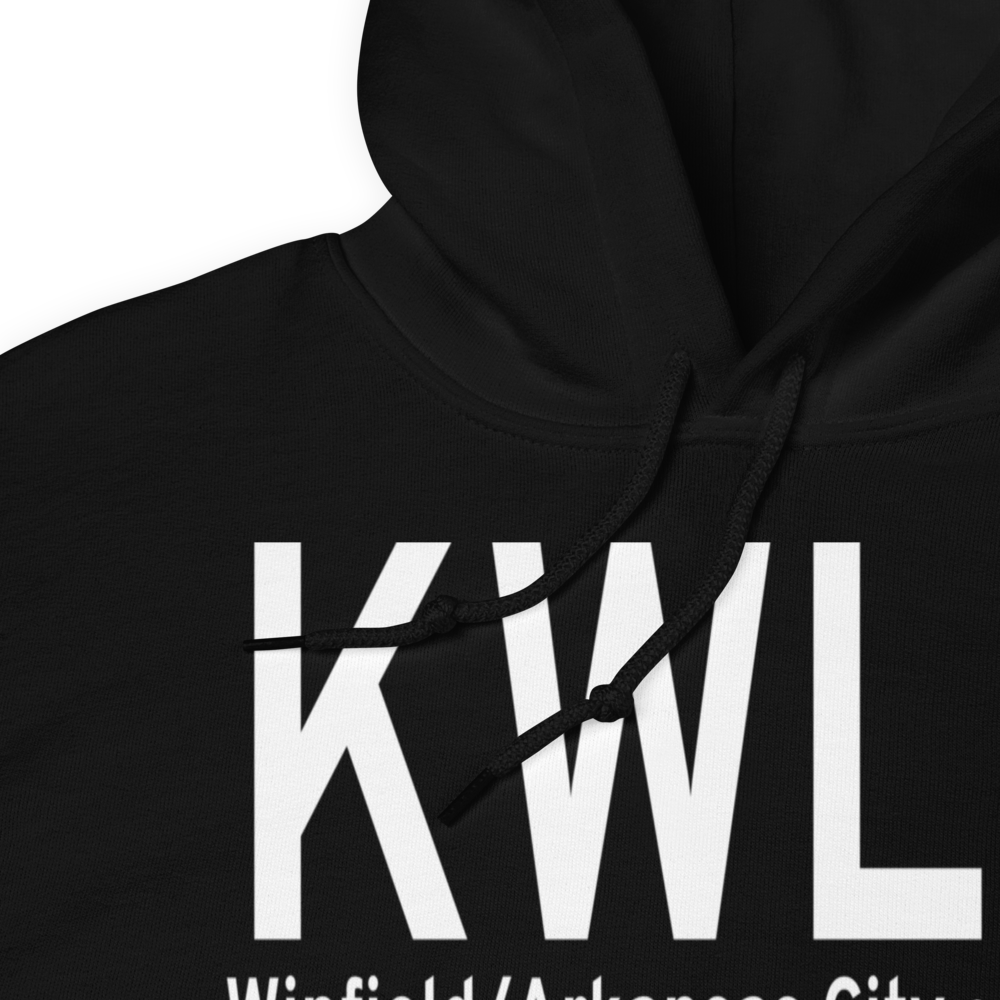 Strother Field (KWLD) ICAO Hoodie Sweatshirt 