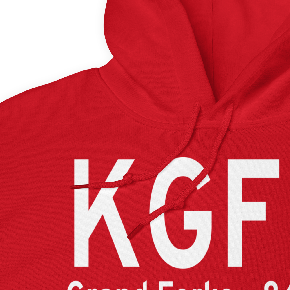 Grand Forks International Airport (KGFK) ICAO Hoodie Sweatshirt 