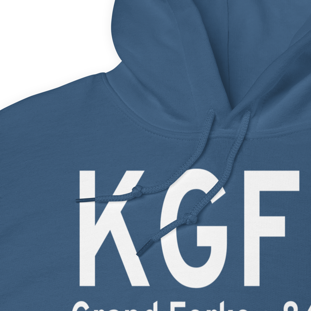 Grand Forks International Airport (KGFK) ICAO Hoodie Sweatshirt 
