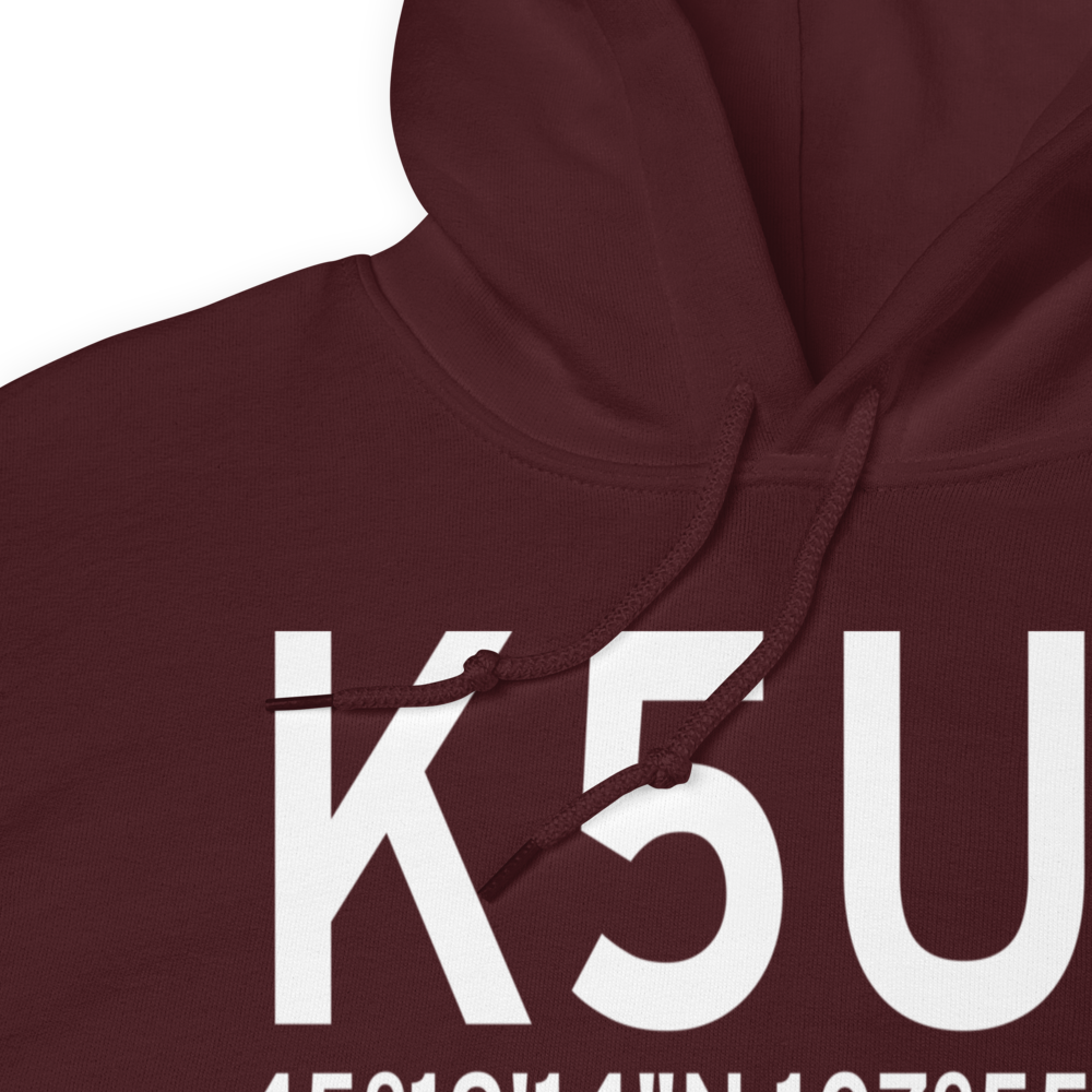 Fort Smith Landing Strip (K5U7) ICAO Hoodie Sweatshirt 