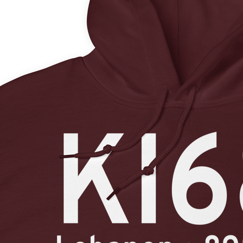 Warren County Airport/John Lane Field (KI68) ICAO Hoodie Sweatshirt 