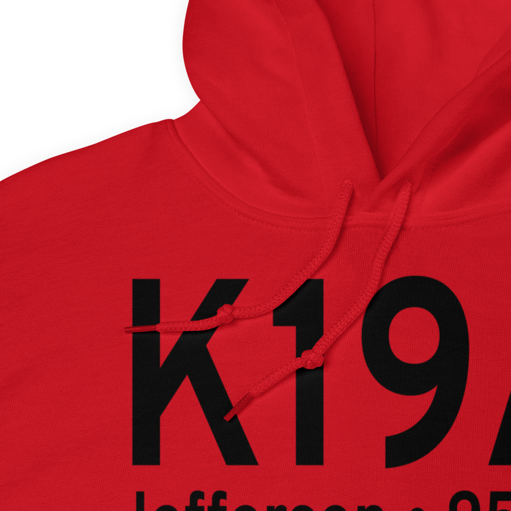 Jackson County Airport (K19A) ICAO Hoodie Sweatshirt 