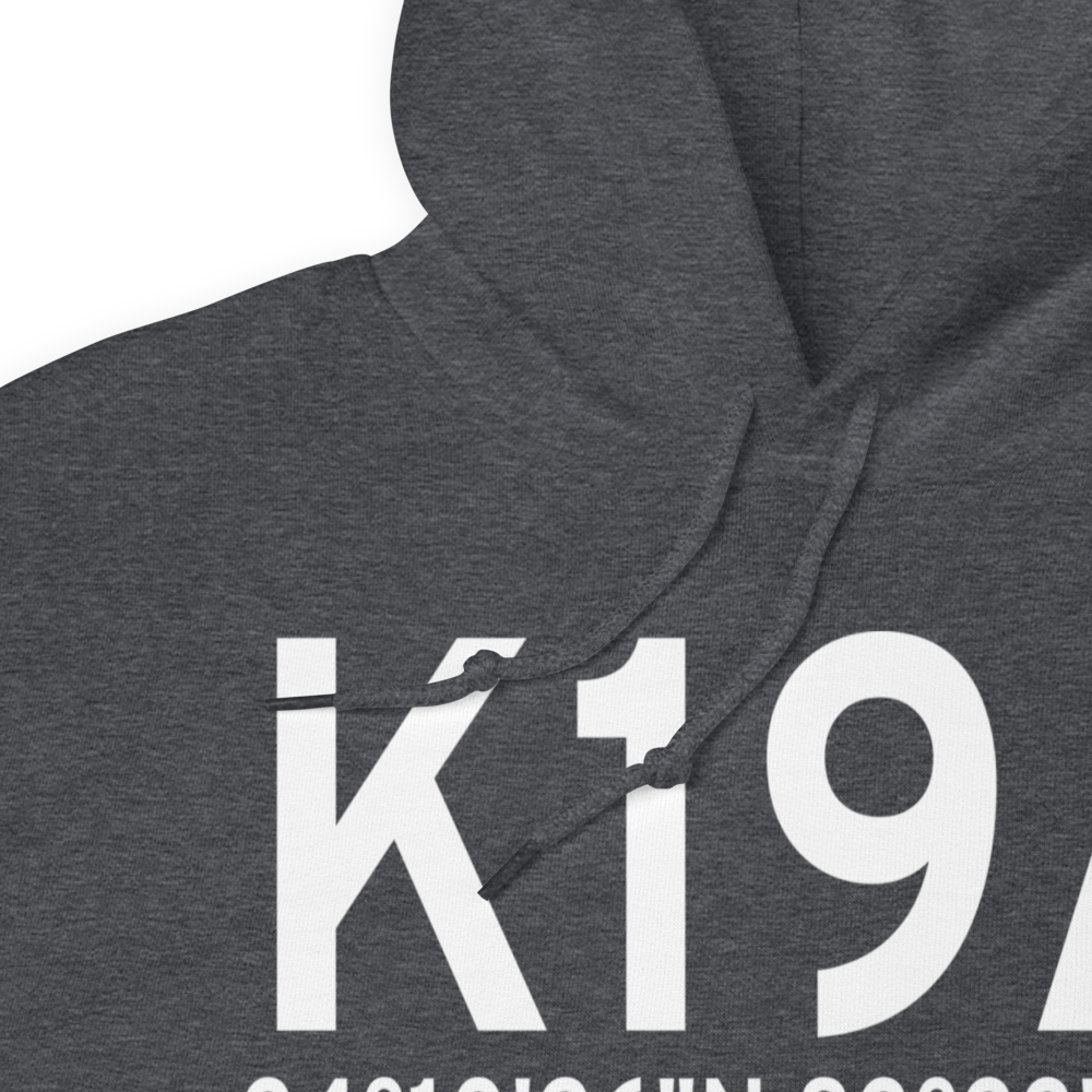 Jackson County Airport (K19A) ICAO Hoodie Sweatshirt 