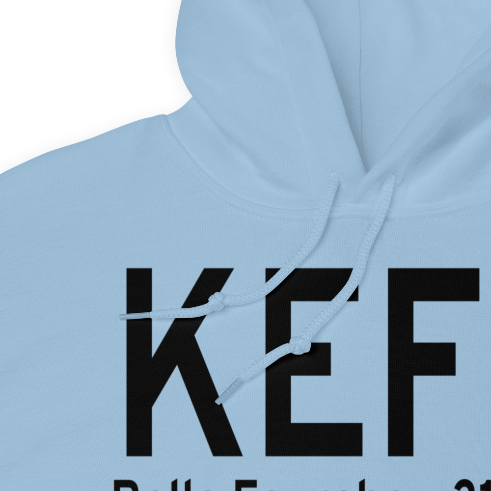 Belle Fourche Municipal Airport (KEFC) ICAO Hoodie Sweatshirt 