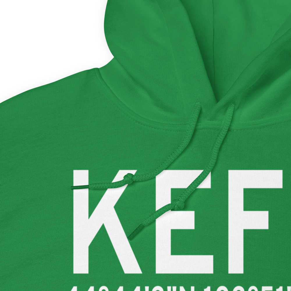Belle Fourche Municipal Airport (KEFC) ICAO Hoodie Sweatshirt 