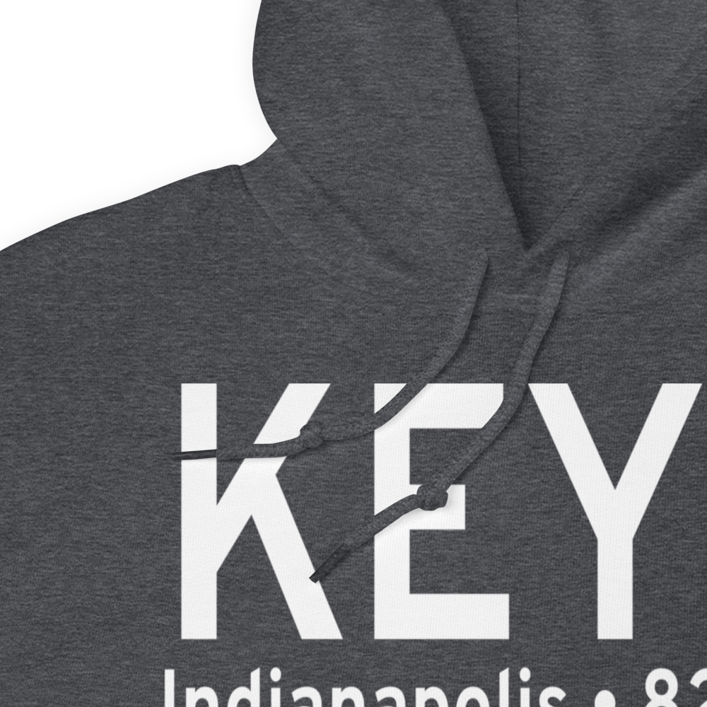Eagle Creek Airpark (KEYE) ICAO Hoodie Sweatshirt 