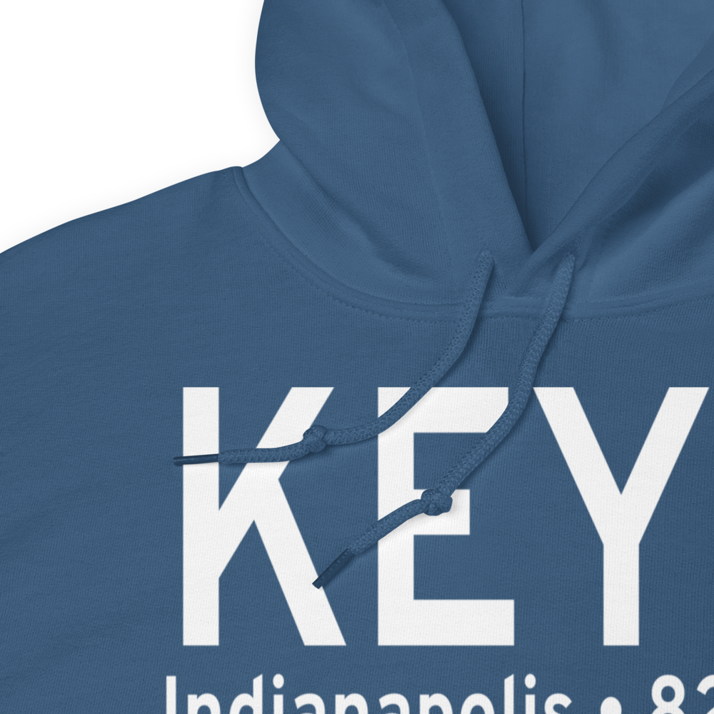 Eagle Creek Airpark (KEYE) ICAO Hoodie Sweatshirt 