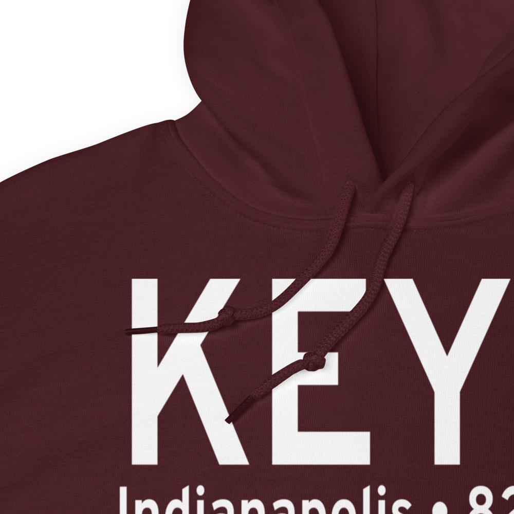 Eagle Creek Airpark (KEYE) ICAO Hoodie Sweatshirt 