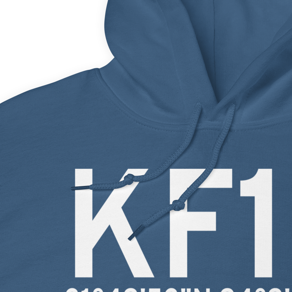 Center Municipal Airport (KF17) ICAO Hoodie Sweatshirt 