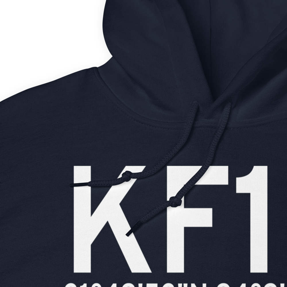 Center Municipal Airport (KF17) ICAO Hoodie Sweatshirt 