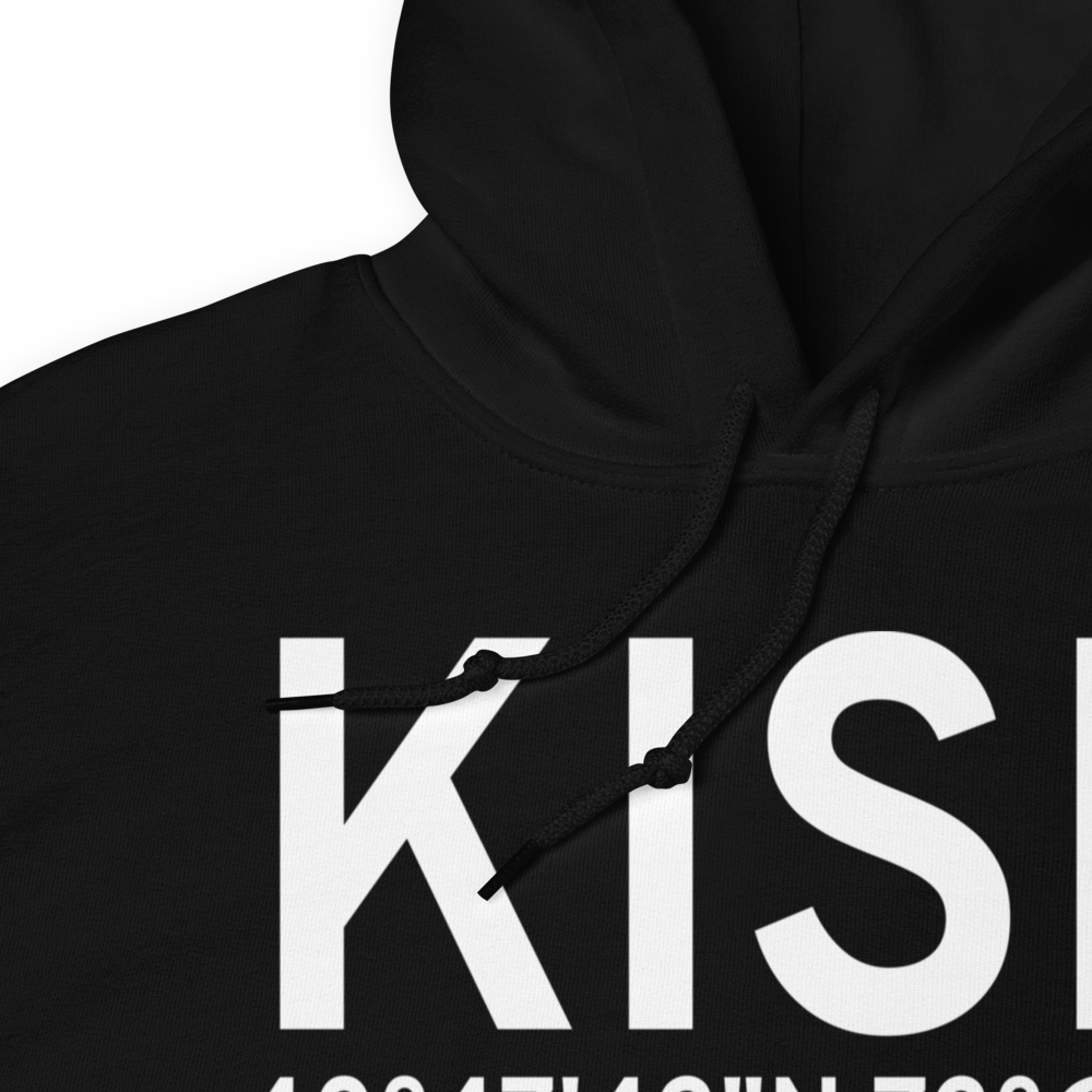 Long Island Mac Arthur Airport (KISP) ICAO Hoodie Sweatshirt 