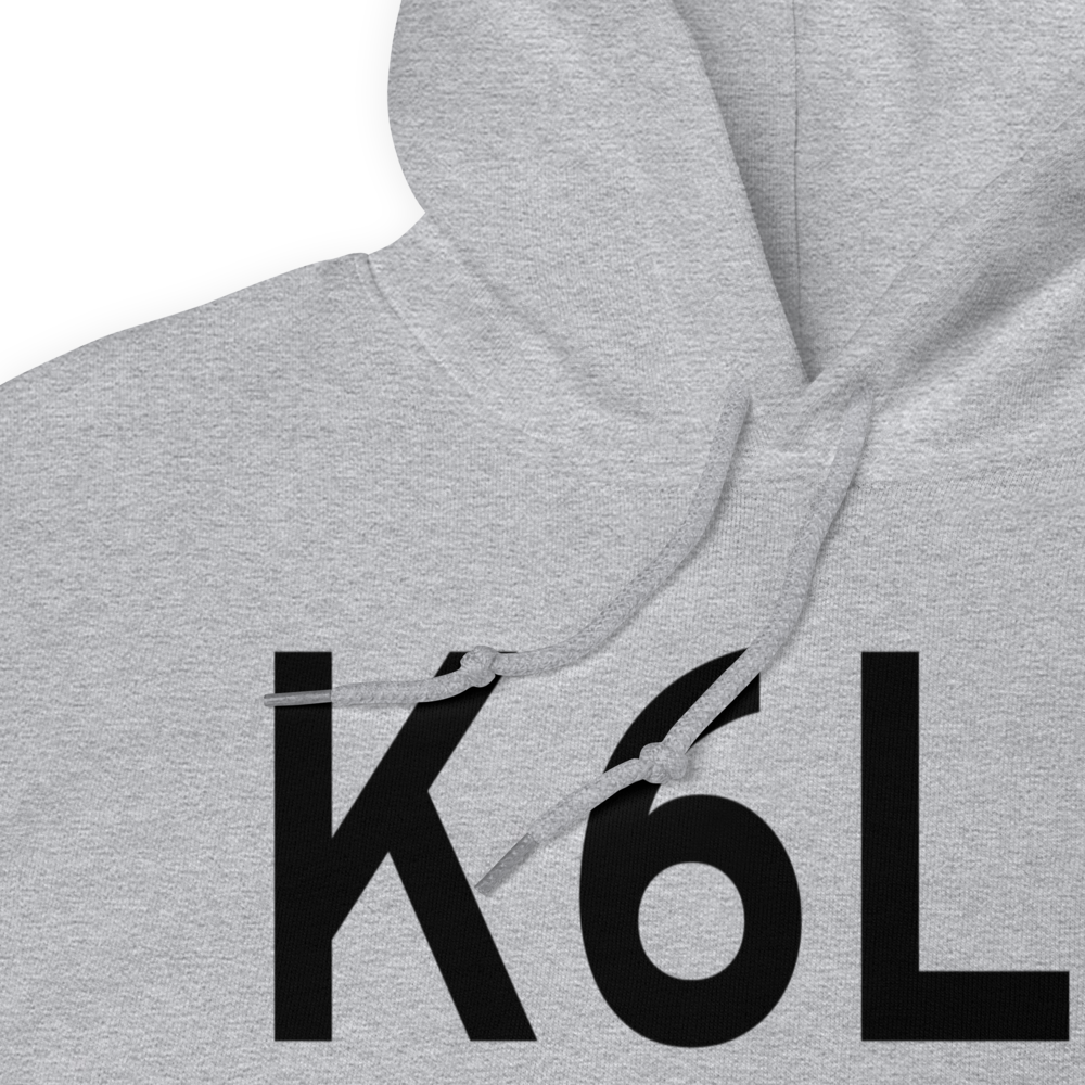 Lisbon Municipal Airport (K6L3) ICAO Hoodie Sweatshirt 