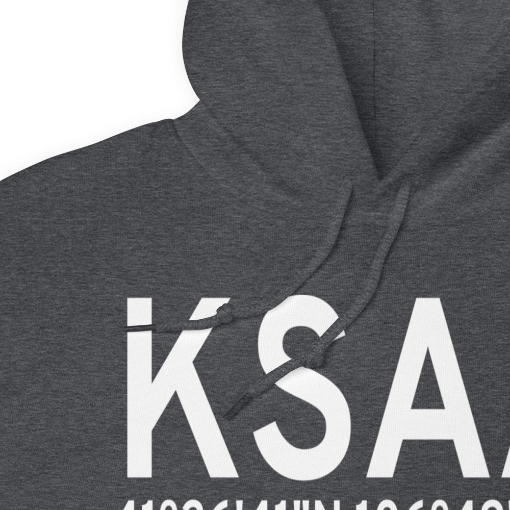 Shively Field (KSAA) ICAO Hoodie Sweatshirt 