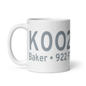 Baker Airport (K0O2) ICAO Mug