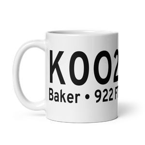 Baker Airport (K0O2) ICAO Mug
