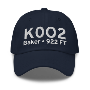 Baker Airport (K0O2) ICAO Hat