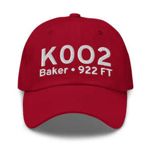 Baker Airport (K0O2) ICAO Hat