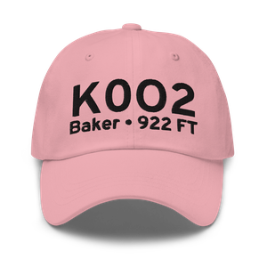 Baker Airport (K0O2) ICAO Hat