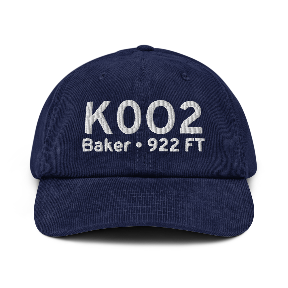 Baker Airport (K0O2) ICAO Hat 