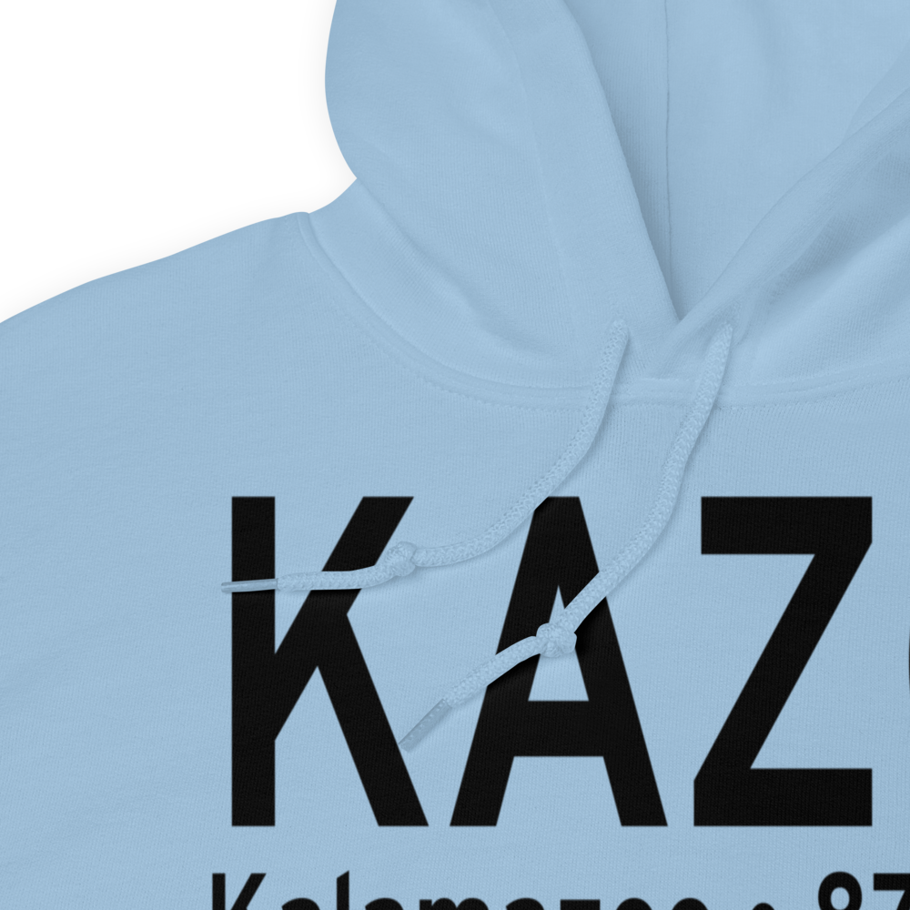 Kalamazoo Battle Creek International Airport (KAZO) ICAO Hoodie Sweatshirt 