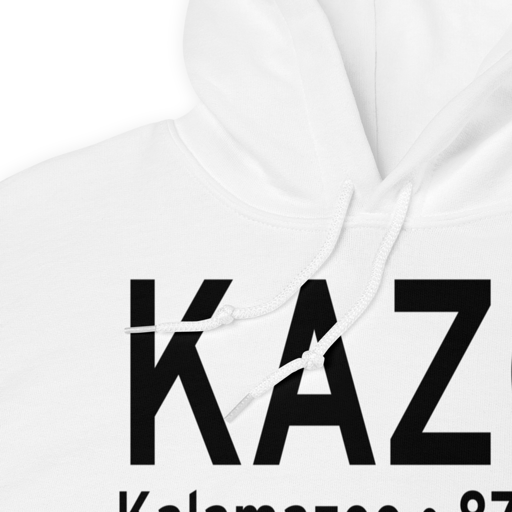 Kalamazoo Battle Creek International Airport (KAZO) ICAO Hoodie Sweatshirt 