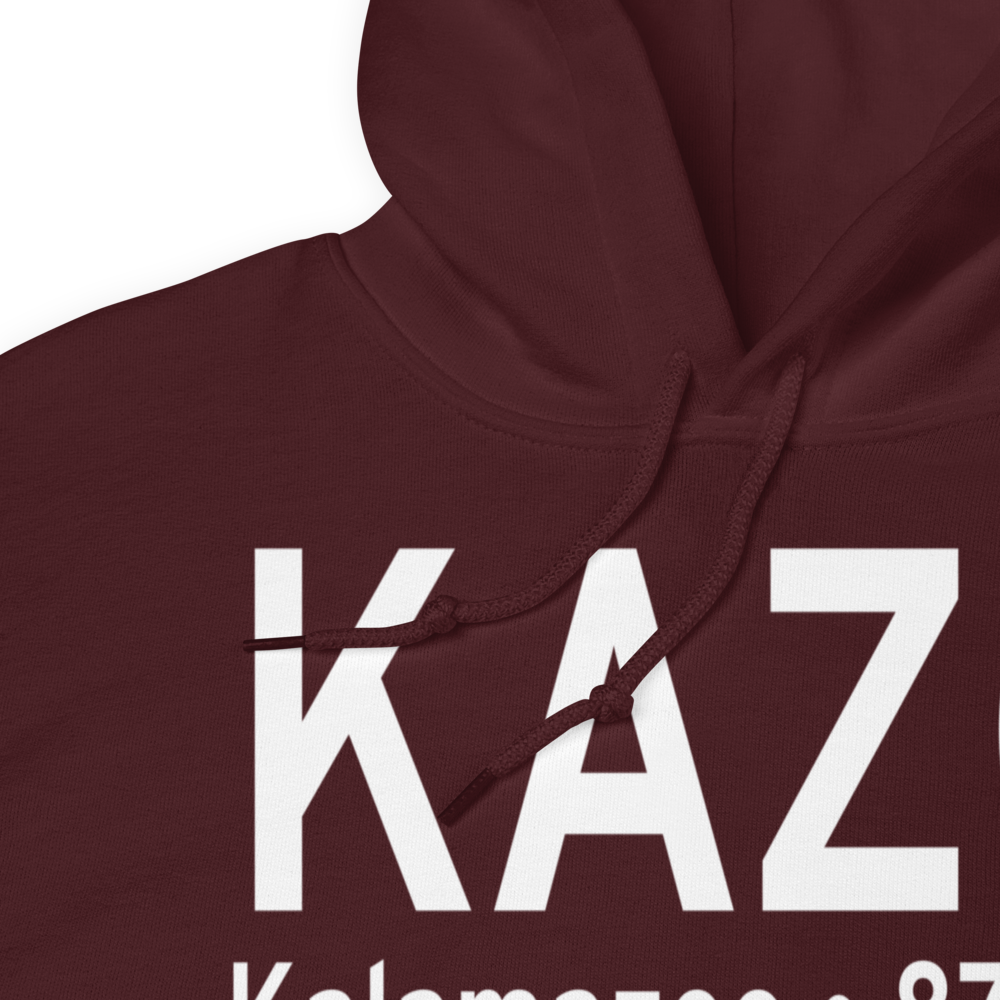 Kalamazoo Battle Creek International Airport (KAZO) ICAO Hoodie Sweatshirt 