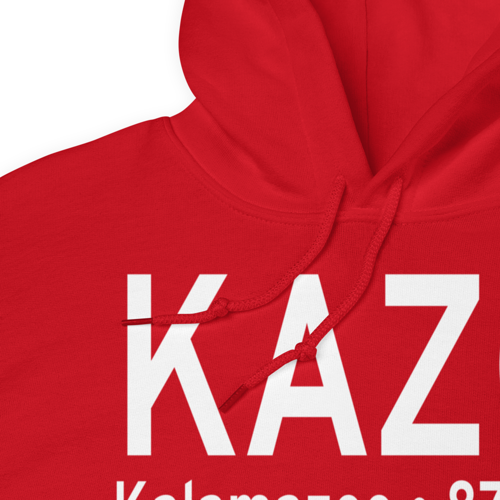 Kalamazoo Battle Creek International Airport (KAZO) ICAO Hoodie Sweatshirt 