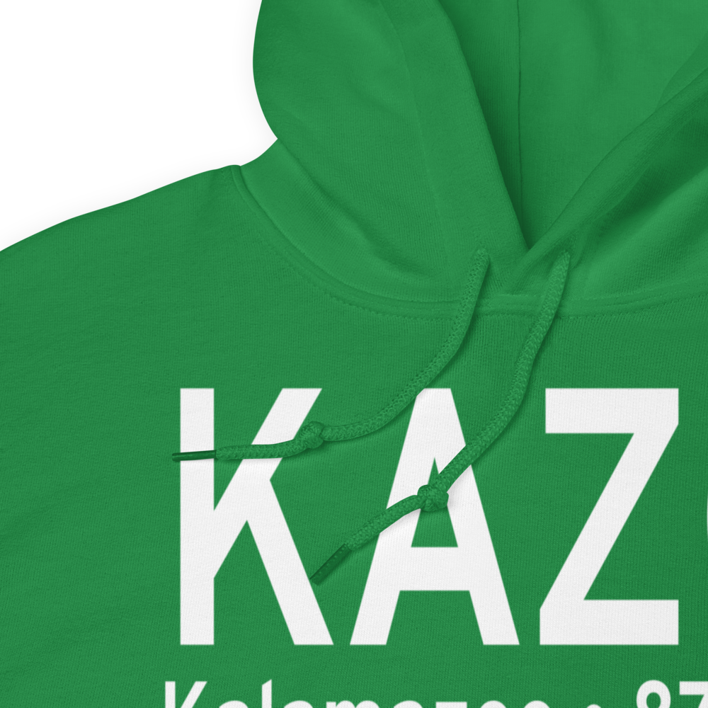 Kalamazoo Battle Creek International Airport (KAZO) ICAO Hoodie Sweatshirt 