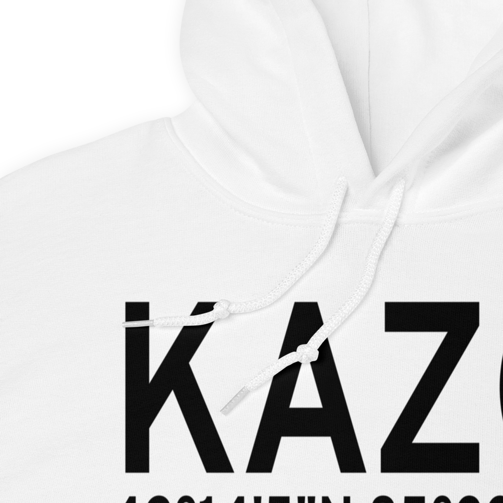 Kalamazoo Battle Creek International Airport (KAZO) ICAO Hoodie Sweatshirt 
